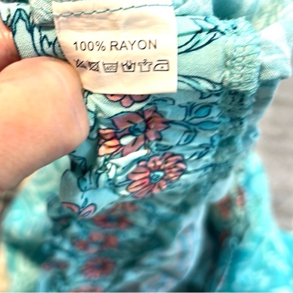 Beachcomber,We Love Fashion, Pants,Boho,Ruffle,POCKETS,Drawstring Waist,Size L - Picture 6 of 11